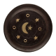 Incense Holder Mango wood round sml